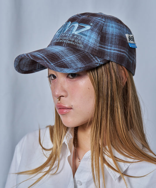 ※WEB限定 / ロゴ刺繍キャップ / sqnz logo cap 柄81