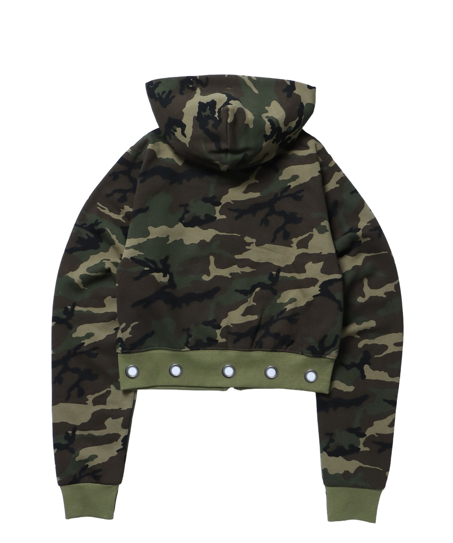 sqnz eyelet fit zip pk / レディース ジップパーカー フーディ ハトメ スタッズ ダフルジップ 裏起毛 ≪SET UP着用可能≫ 柄80