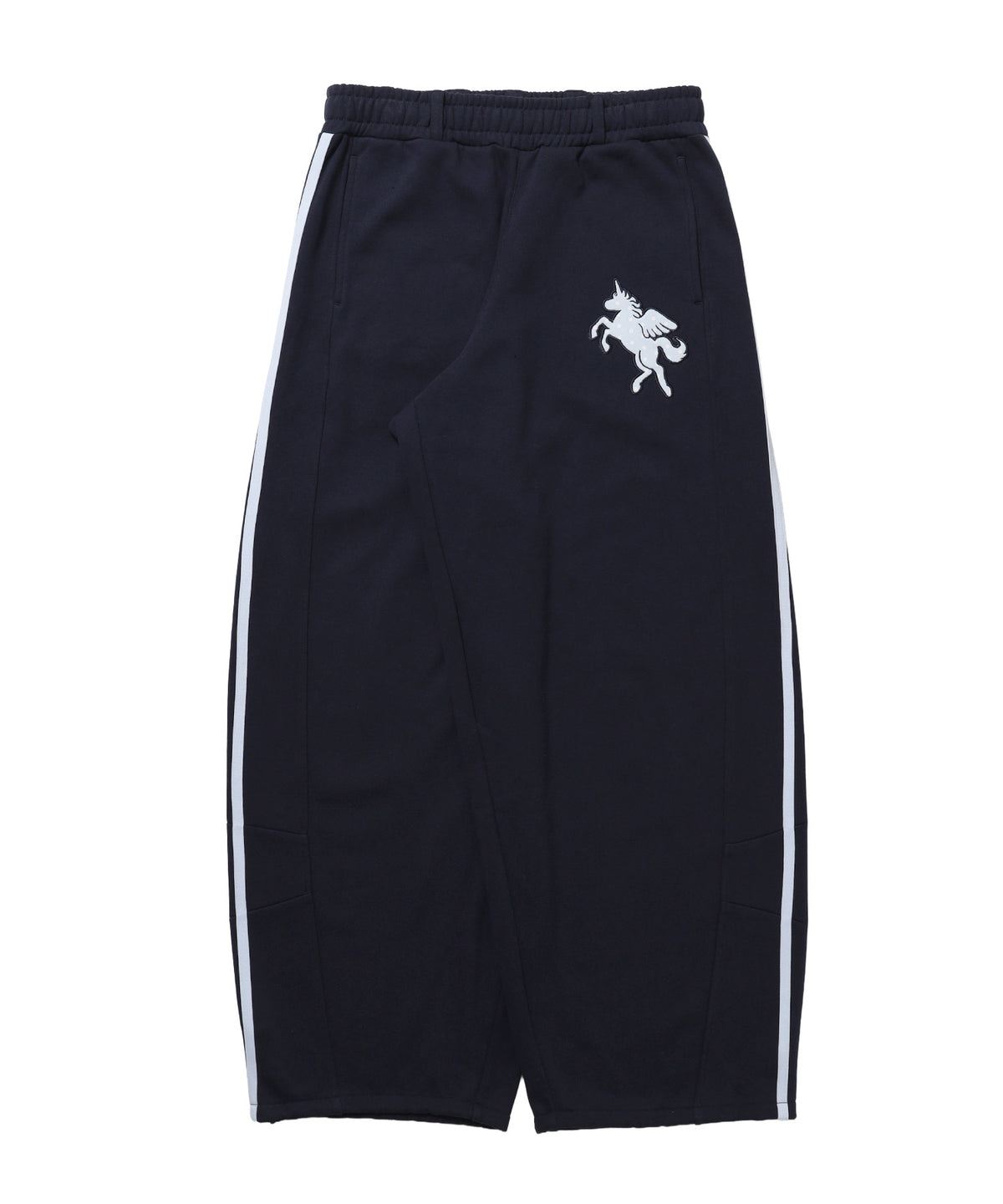 ユニコーンワッペン刺繍トラックパンツ / sqnzU horse track pants