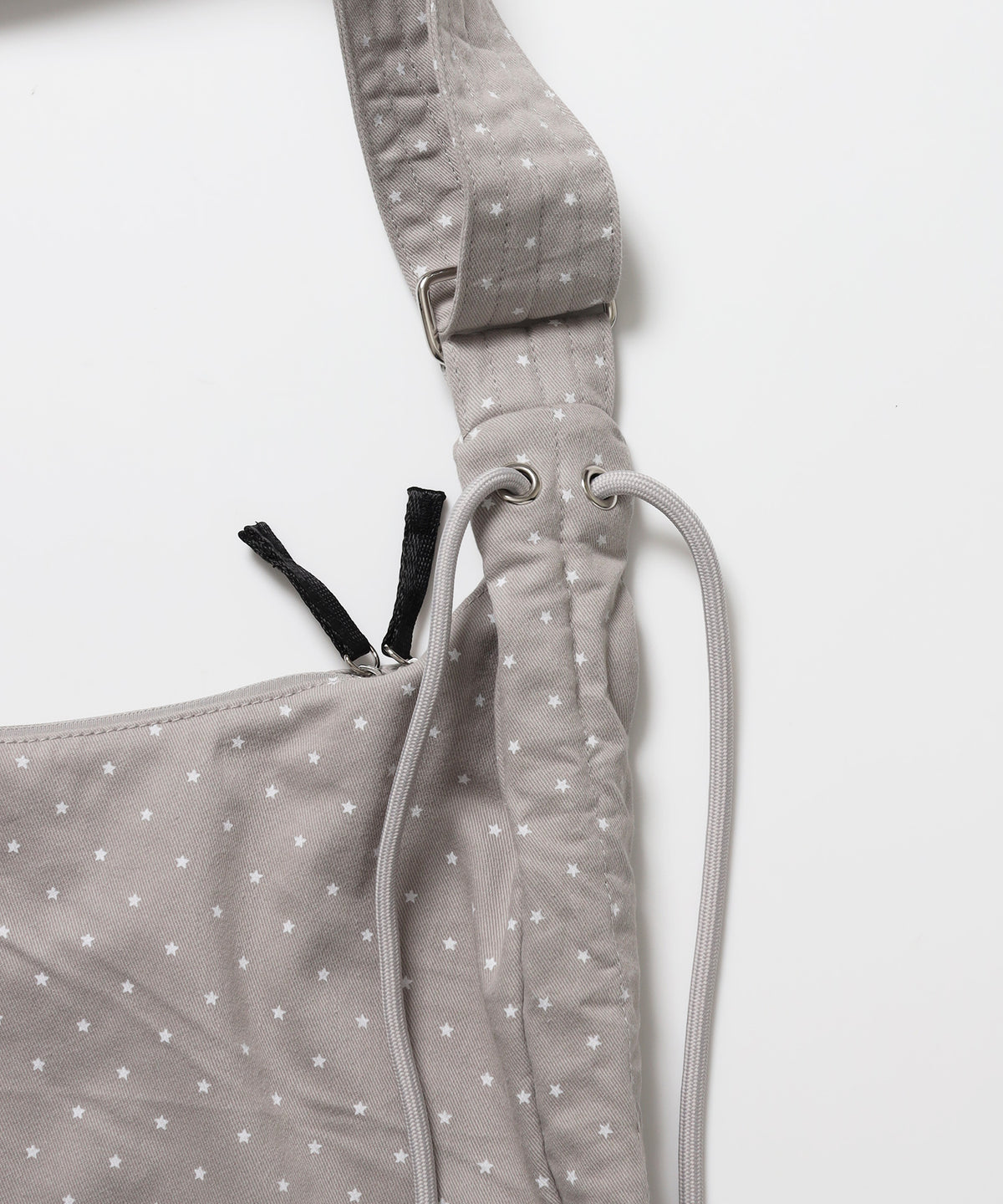 ギャザーショルダーバッグ / SHOULDER GATHER BAG ライトグレー