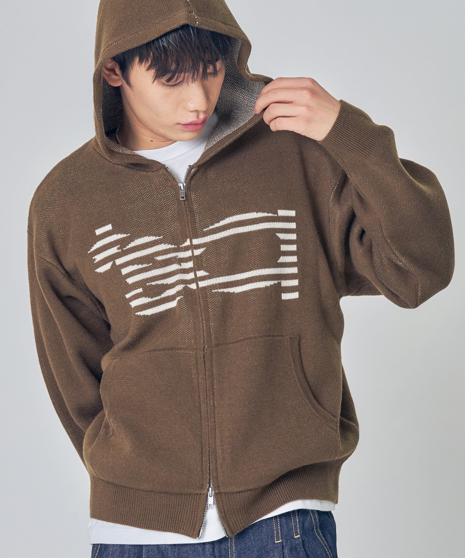 モデル：H178 Size:M ブラウン