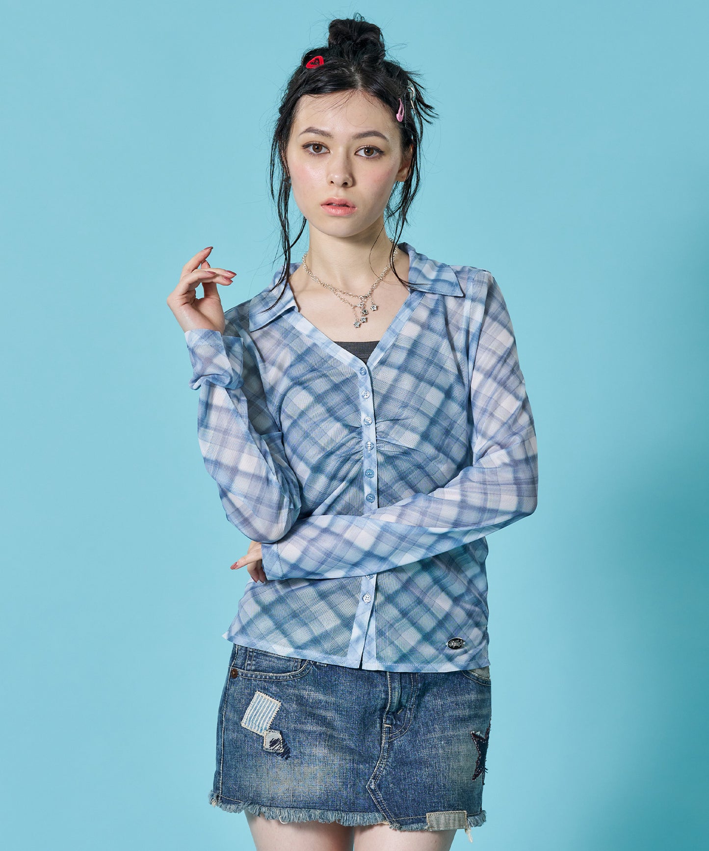 モデル： H163 SizeS サックスブルー