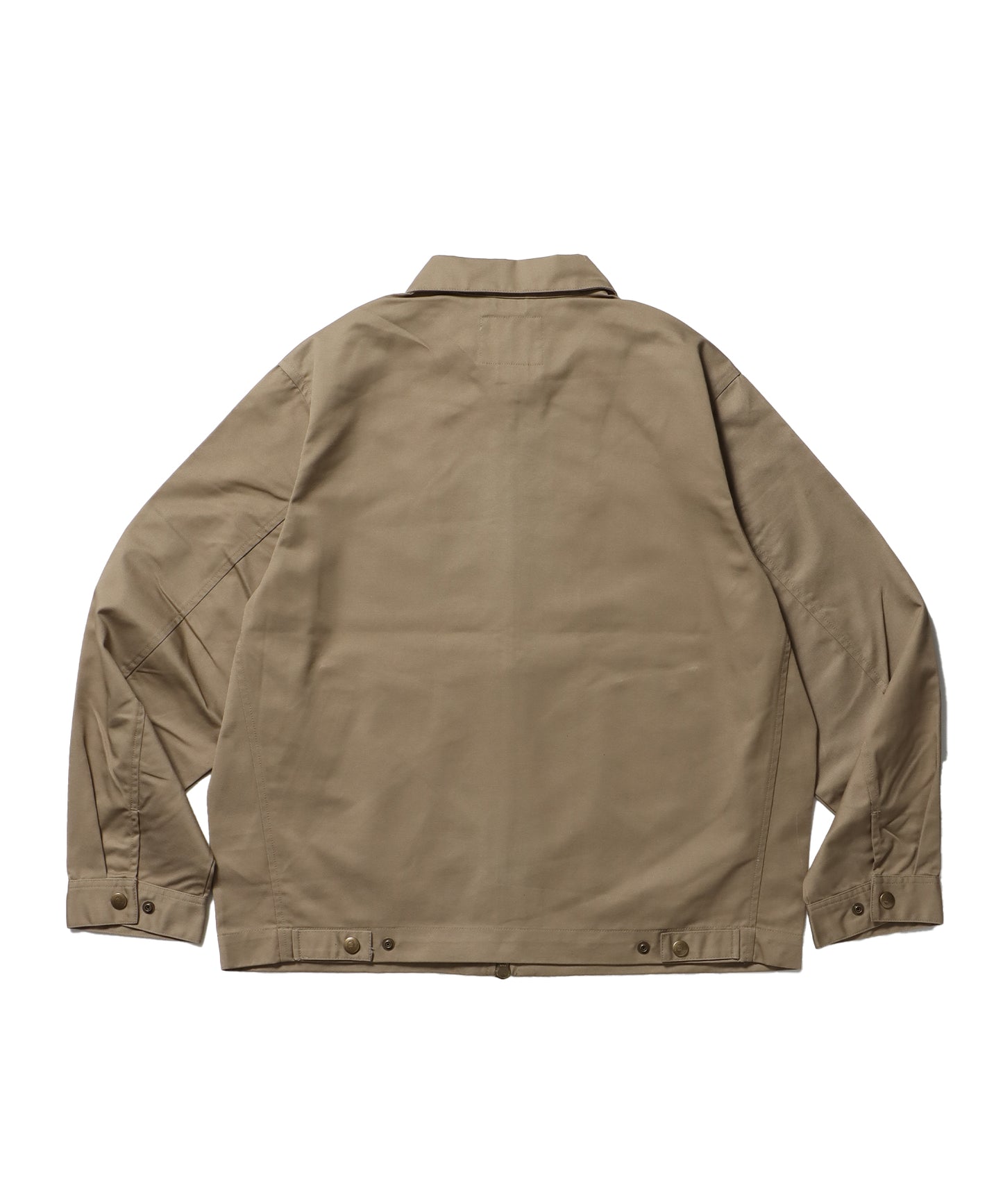 EISENHOWER LITE JACKET / ジャケット ツイル アジャスター ダブルジップ ワーク ワンポイント ベージュ