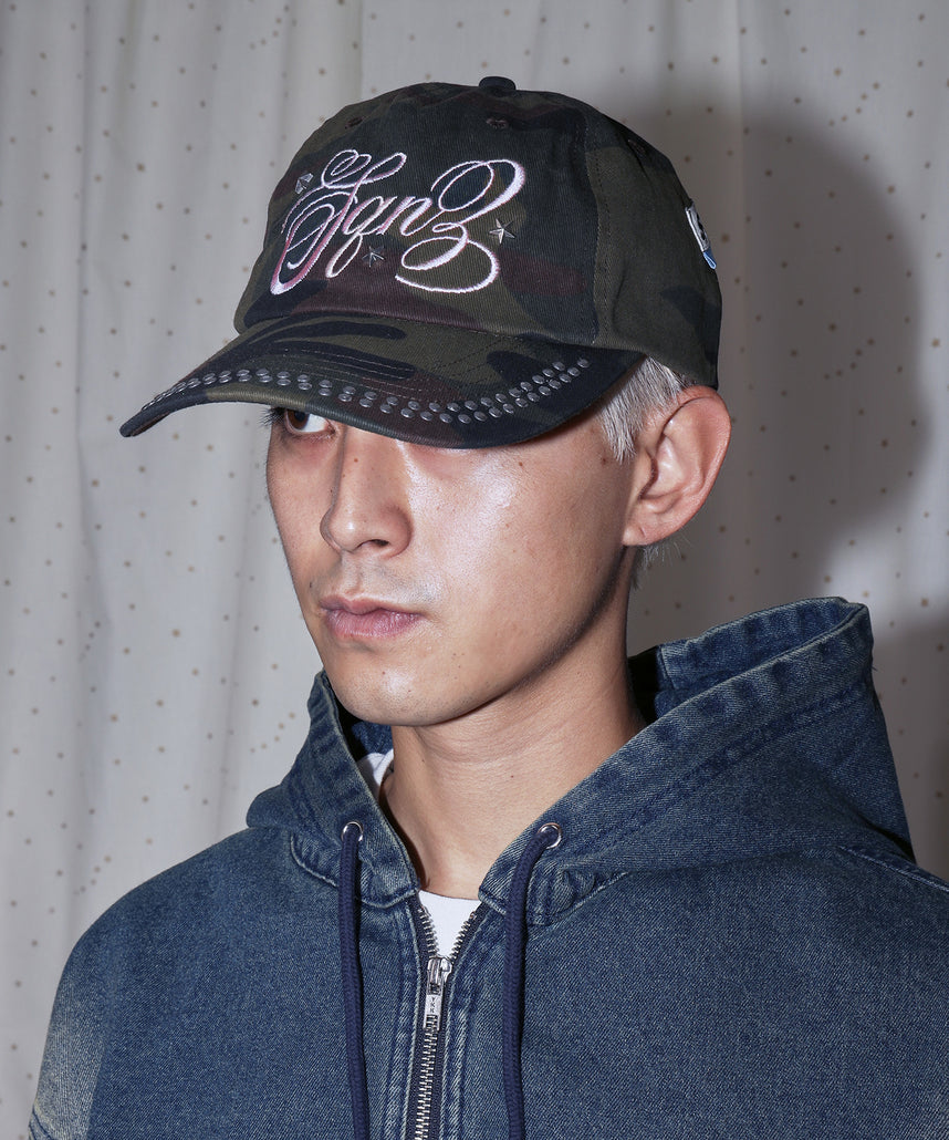 sqnz studs cap / キャップ 帽子 スタッズ 刺繍 柄81