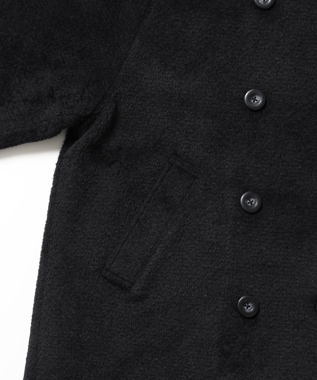 ※WEB限定 / フードメルトンPコート / sqnzU middle p coat