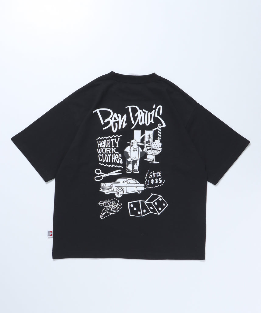 BEN DAVIS(ベンデイビス) LS&SS 2TEES LAYERED(WIDE) / セット