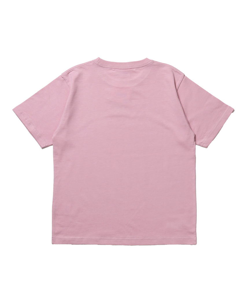 ※WEB限定 / ユニセックス / 星モチーフ半袖Tシャツ / sqnz star new logo tee / ピンク