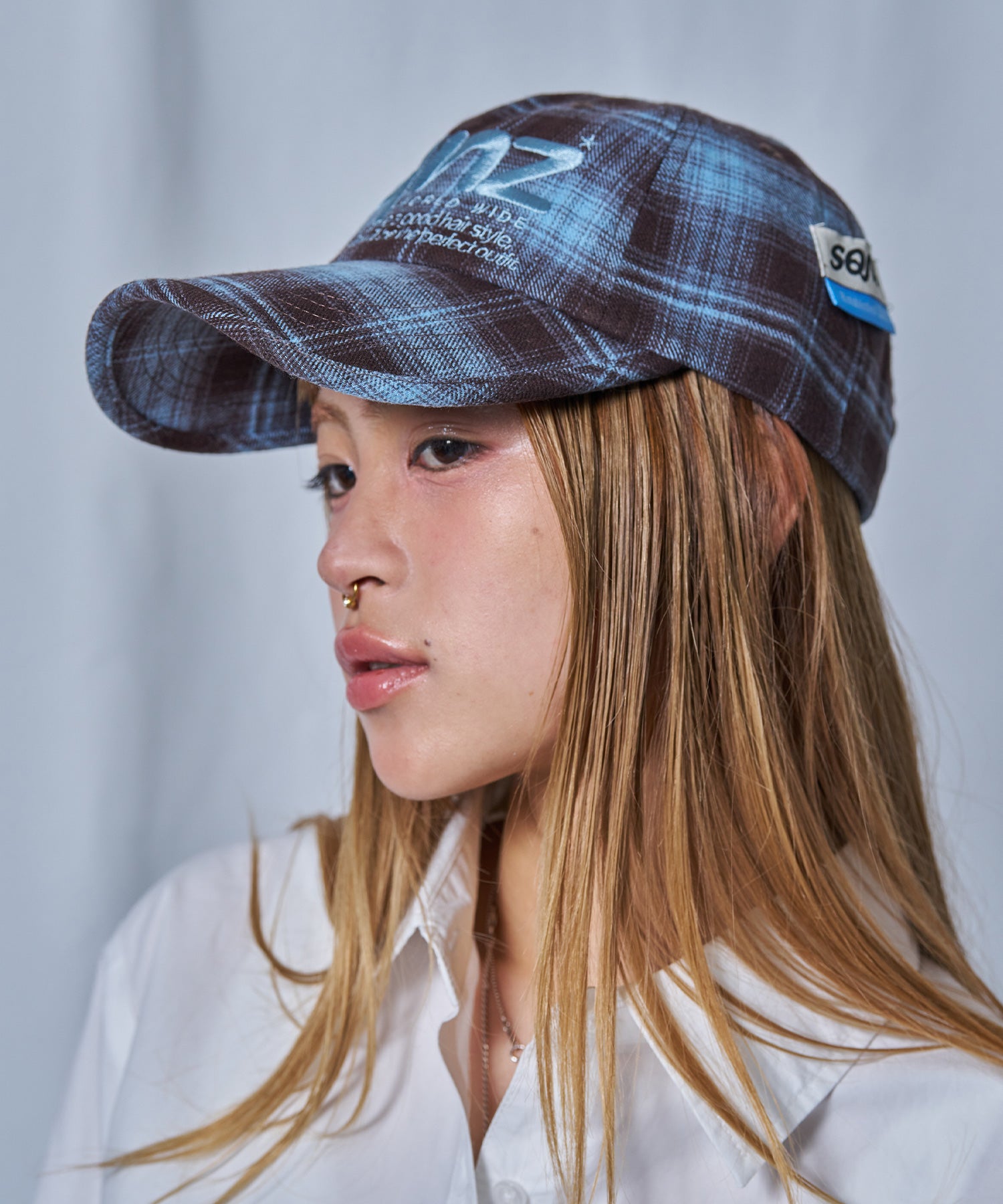 sqnz（エスキュンズ）】sqnz logo cap / ロゴ ベースボール キャップ