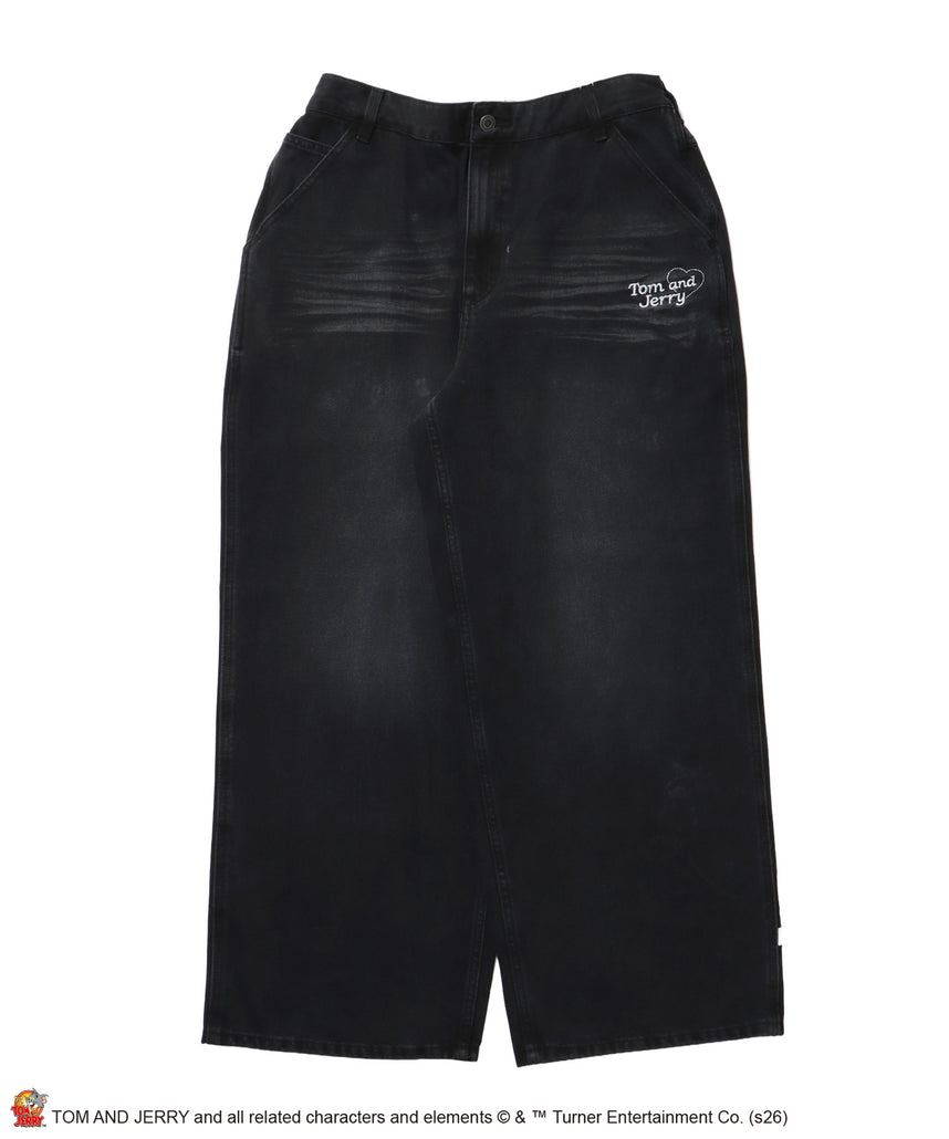 SEQUENZ（シークエンズ）】TJ JERRY AND TUFFY LOOSE DENIM / トムと
