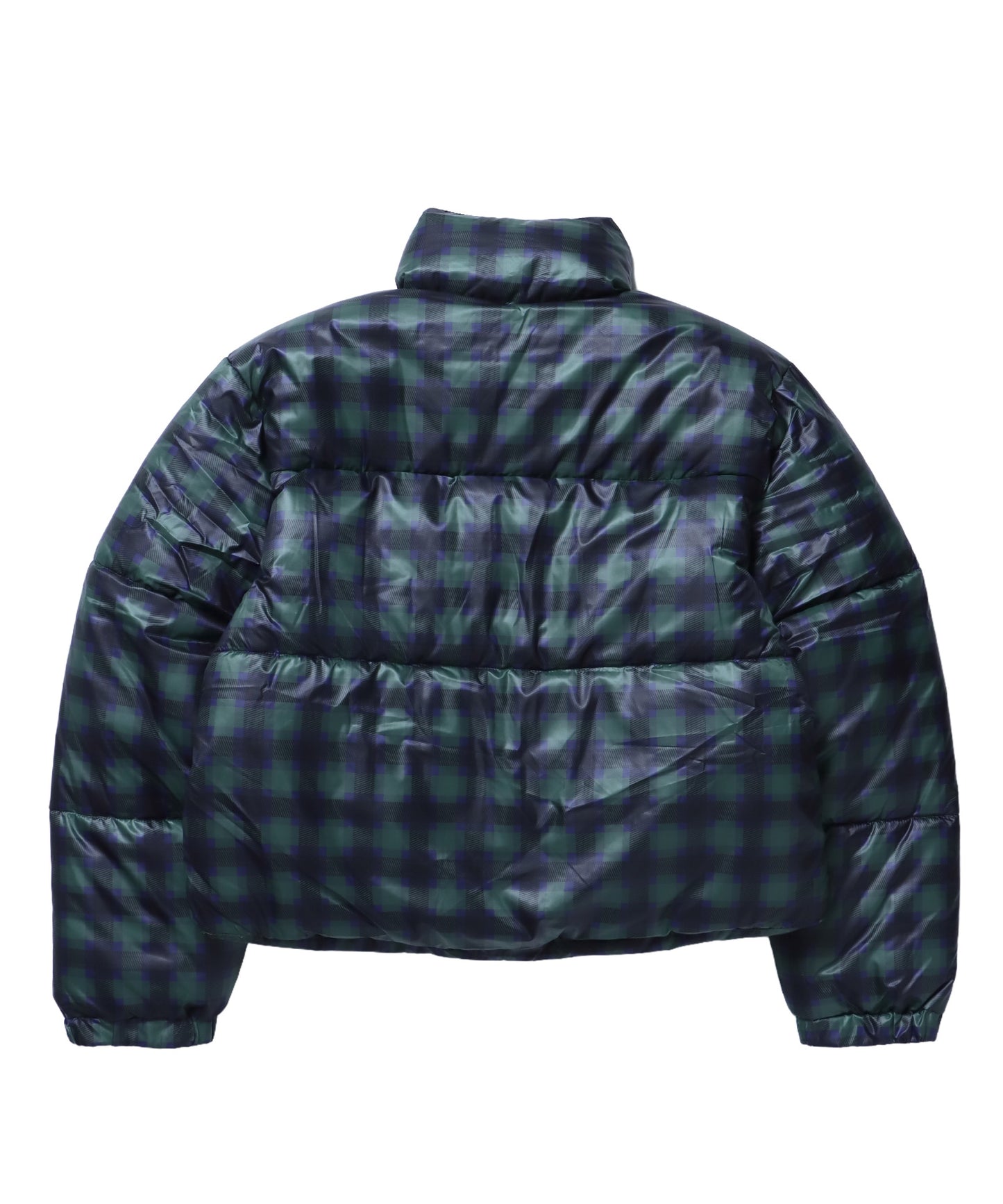 sqnz puffa short pading ladies / レディース パファ ダウン ジャケット 中綿 短丈 ドローコード 柄80