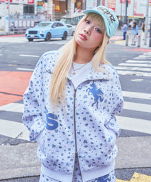※WEB限定 / ユニコーンワッペン刺繍トラックジャケット / sqnzU horse track jkt 柄82