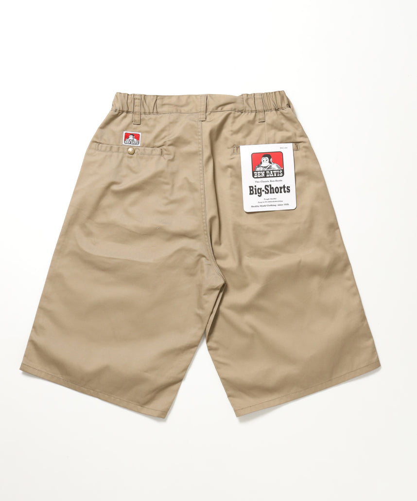 BIG WORK SHORTS ベージュ / ワークショーツ パンツ ビックシルエット