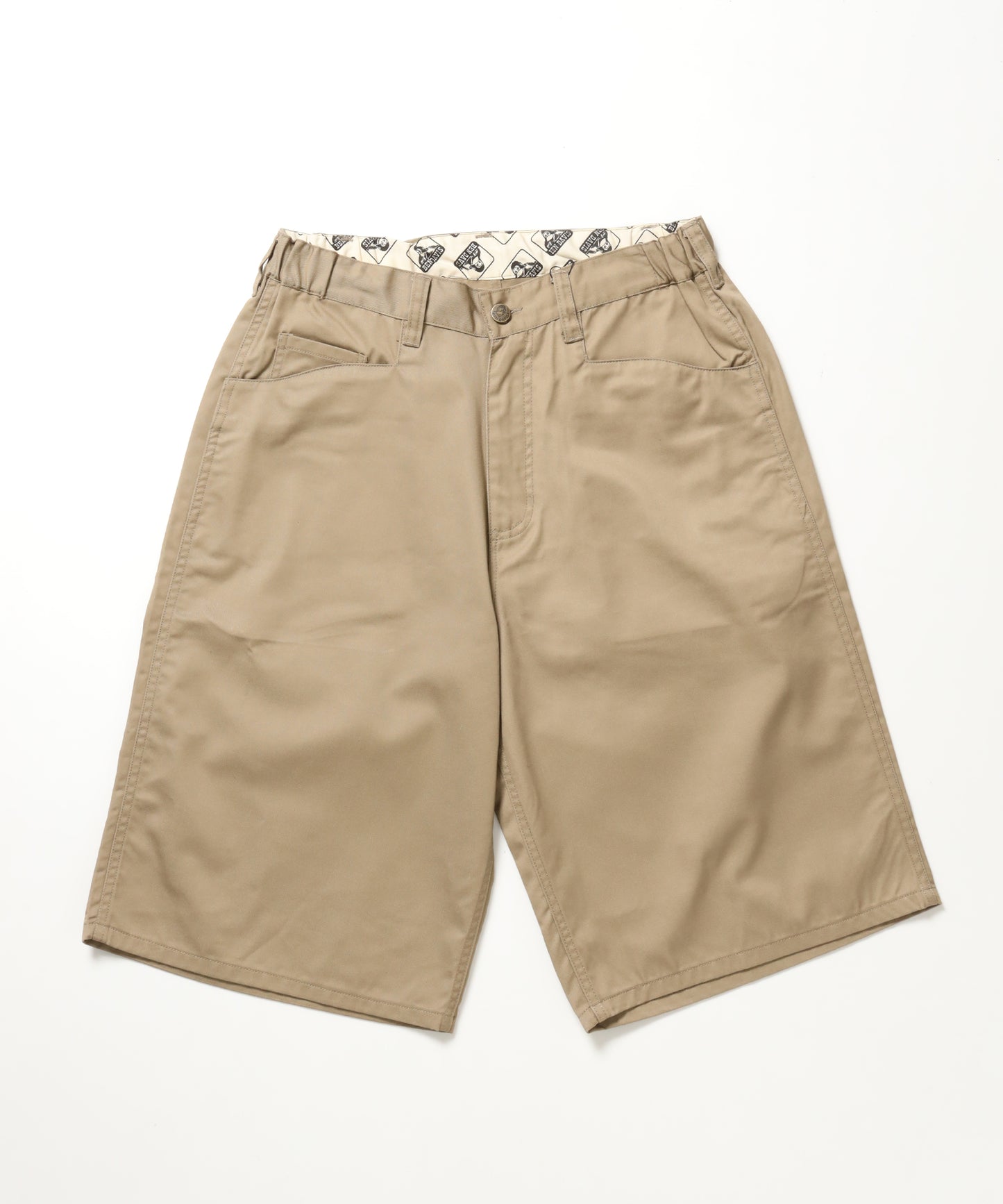 BIG WORK SHORTS ベージュ / ワークショーツ パンツ ビックシルエット