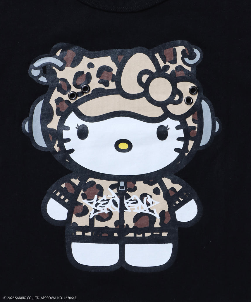 sqnz（エスキュンズ）】HK EYELET TEE / ハローキティ キティちゃん