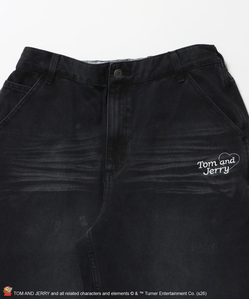 SEQUENZ（シークエンズ）】TJ JERRY AND TUFFY LOOSE DENIM / トムと