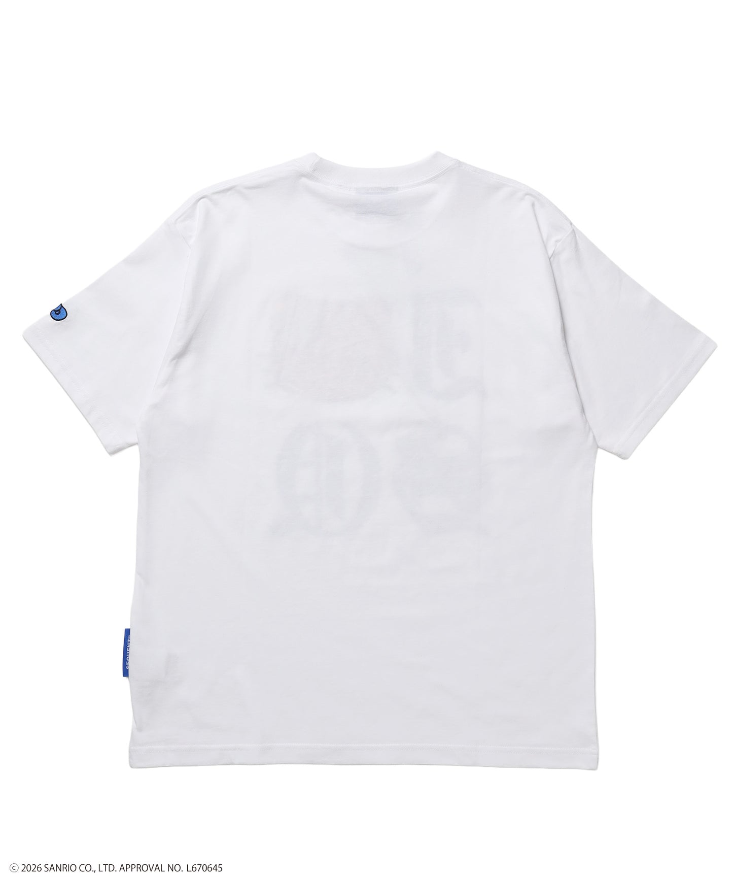 HK I LOVE “KI”TEE / ハローキティ キティちゃん 半袖 クルーネック プリント ワンポイント ホワイト