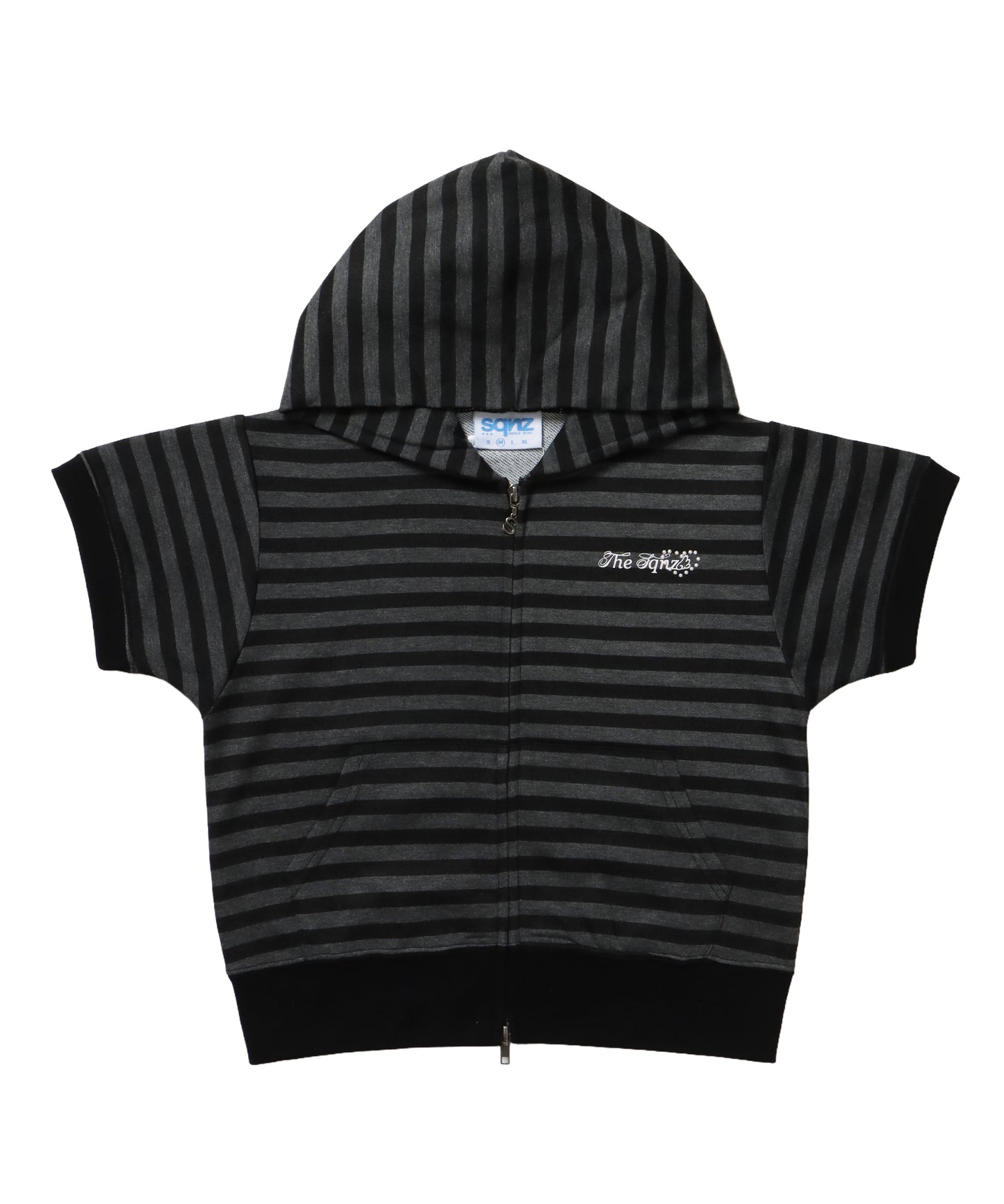 ※WEB限定 /  半袖ジップパーカー / sqnz pearl short sleeve zip p/k 柄81