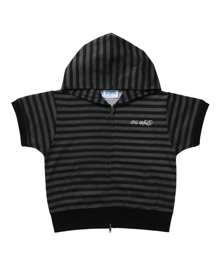 ※WEB限定 /  半袖ジップパーカー / sqnz pearl short sleeve zip p/k 柄81
