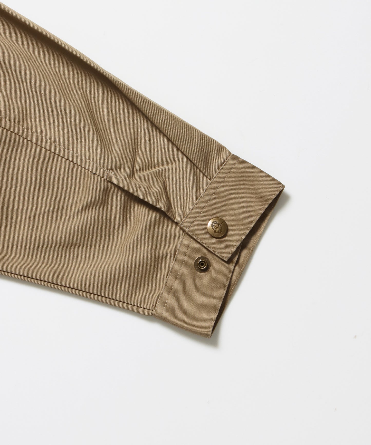 EISENHOWER LITE JACKET / ジャケット ツイル アジャスター ダブルジップ ワーク ワンポイント ベージュ