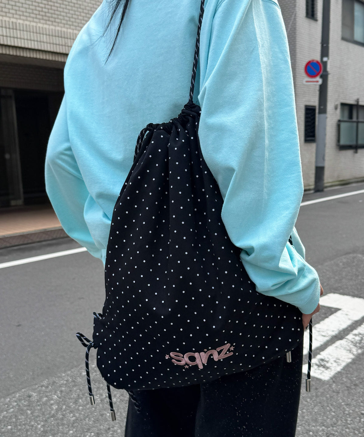 ※WEB限定 / アソートデイリーナップサック / sqnz daily 2way knapsack ブラック