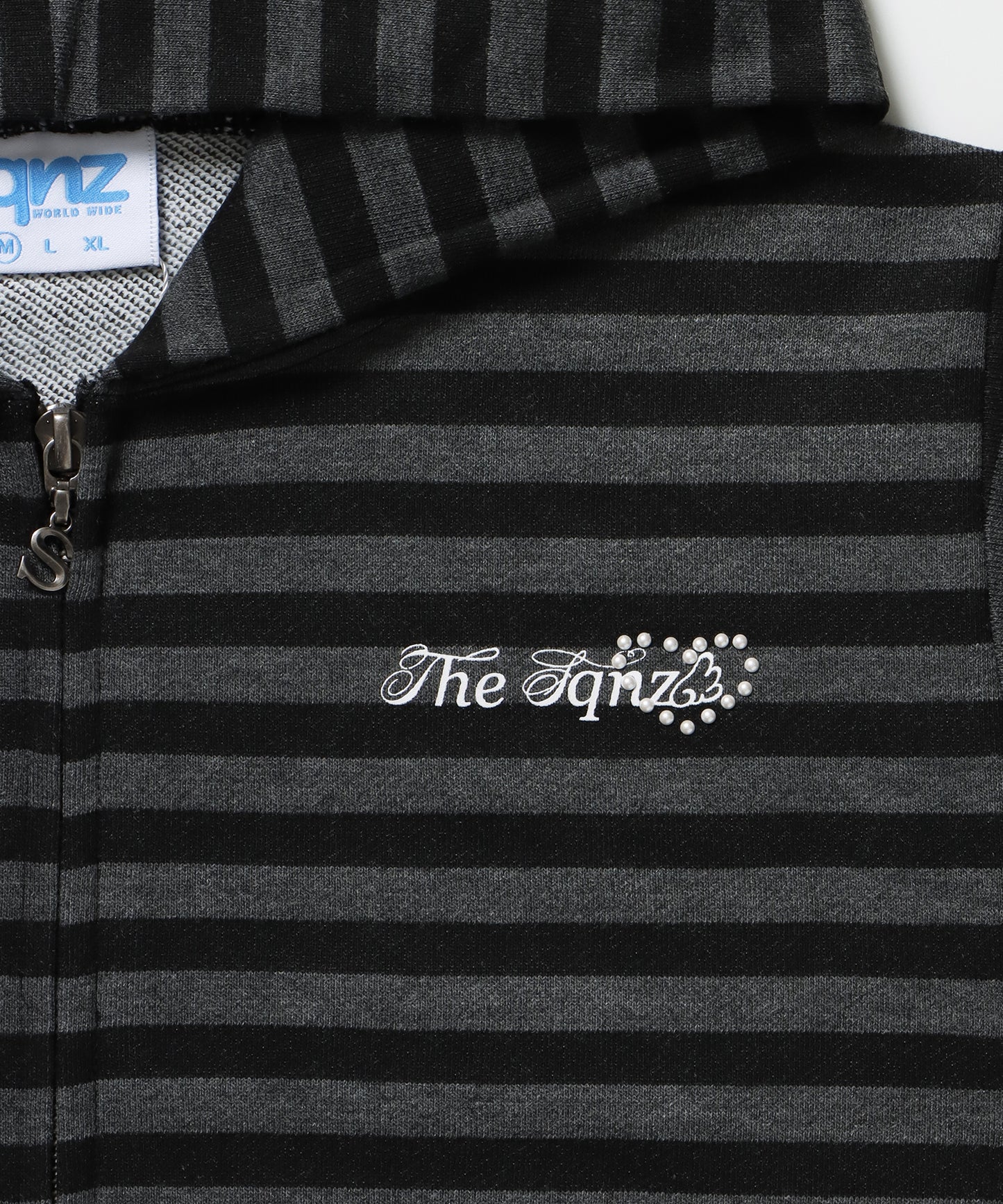 ※WEB限定 /  半袖ジップパーカー / sqnz pearl short sleeve zip p/k 柄81