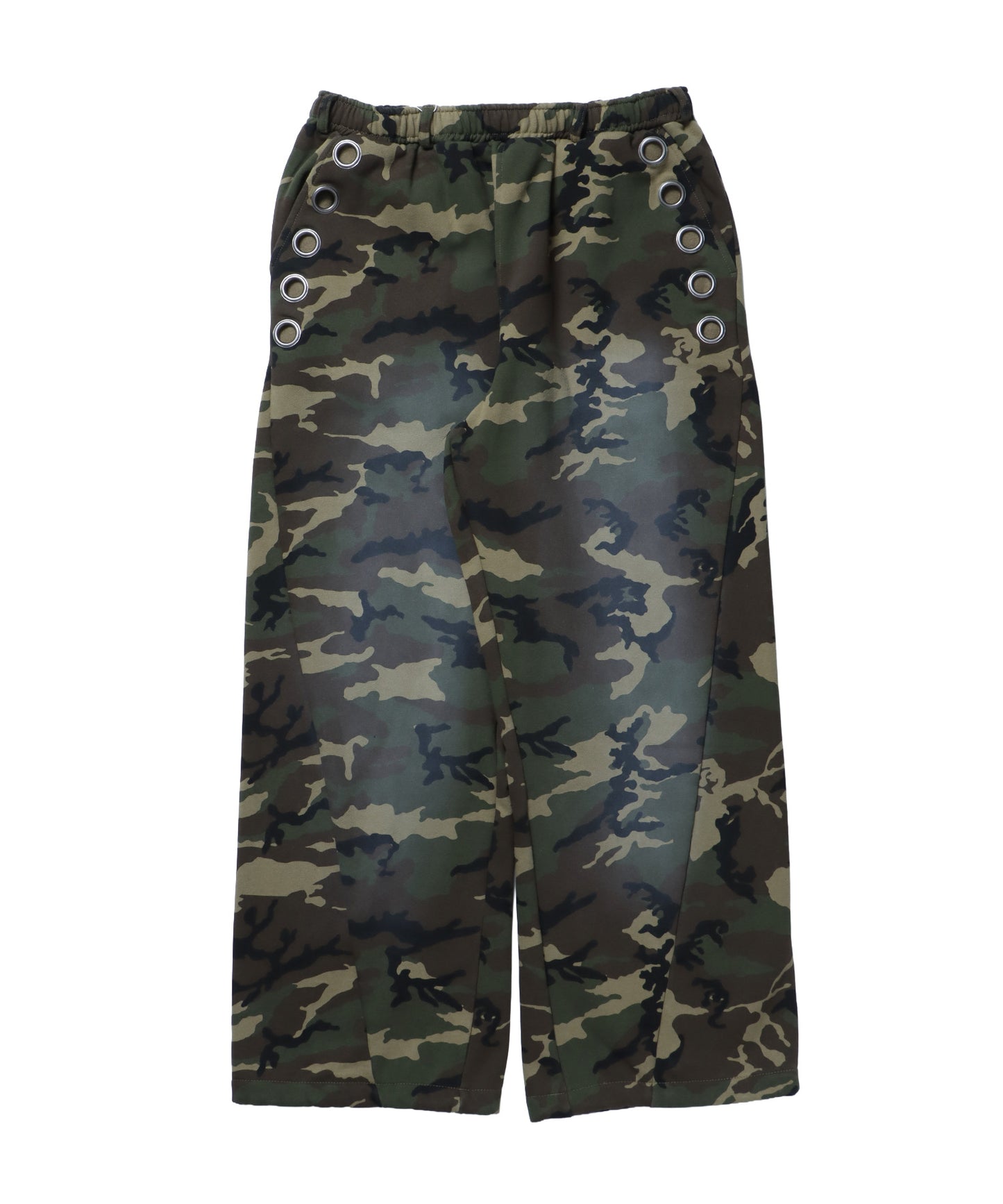 sqnz fade sweat pants / スウェット パンツ 加工 ハトメ スタッズ 裏起毛≪SET UP着用可能≫ 柄80