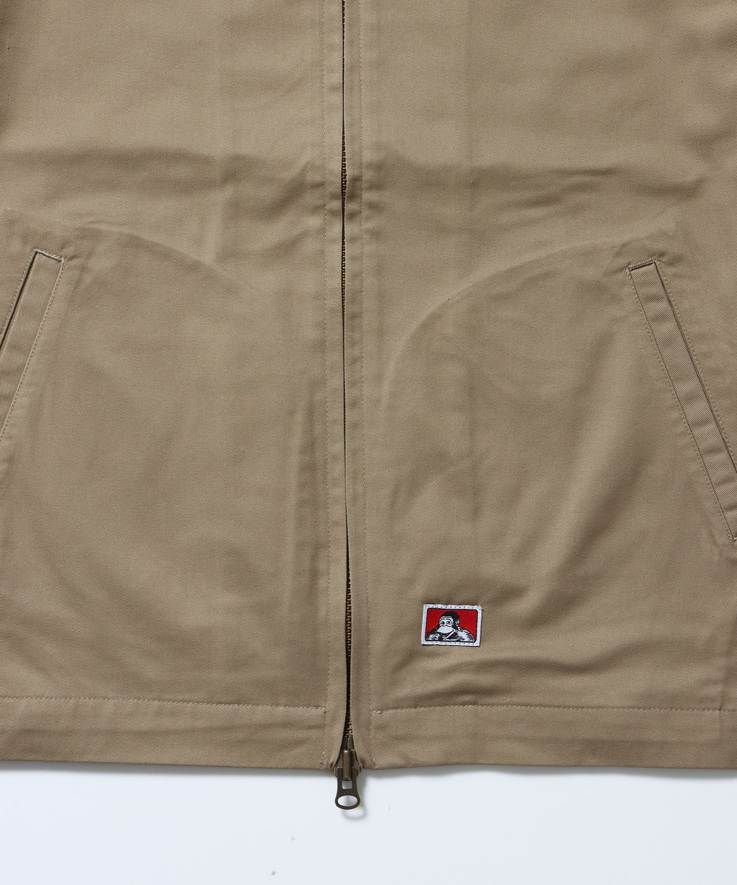 EISENHOWER LITE JACKET / ジャケット ツイル アジャスター ダブルジップ ワーク ワンポイント ベージュ