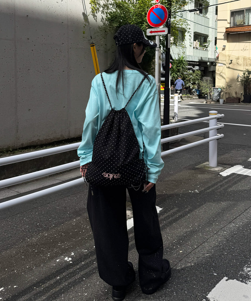 ※WEB限定 / アソートデイリーナップサック / sqnz daily 2way knapsack ブラック
