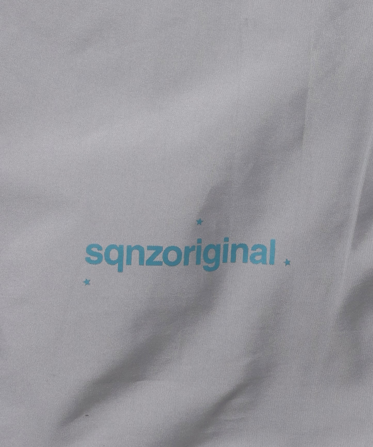 ≪予約商品≫※WEB限定 / 2WAY仕様 /チェックジップナップサック /sqnz zip knapsack ライトグレー