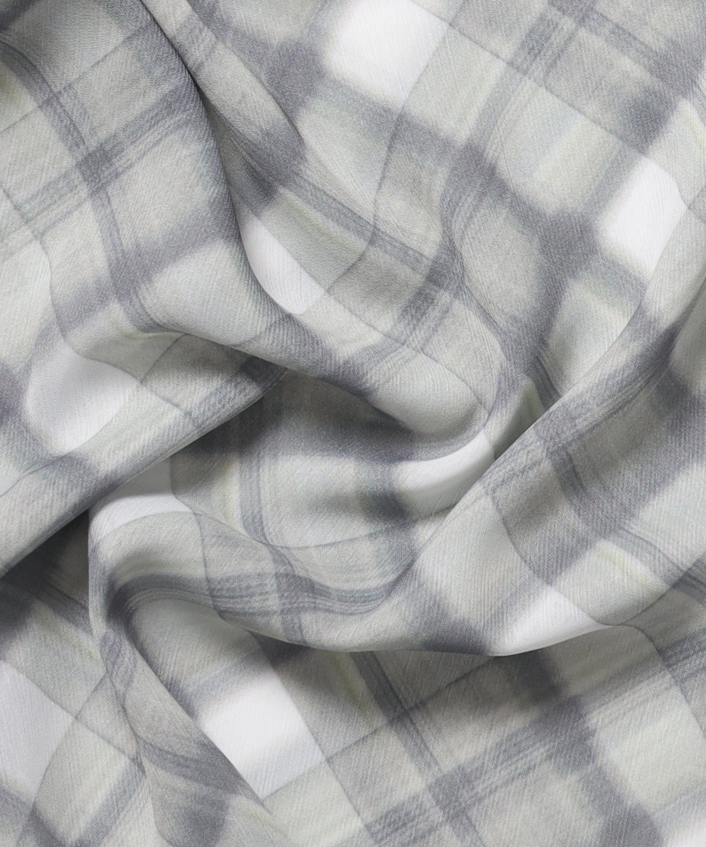 ※WEB限定 /  レディースチェック半袖シャツ / sqnz sheer check shirts グリーン