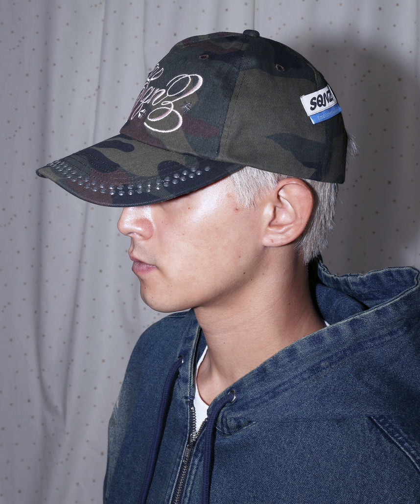 sqnz studs cap / キャップ 帽子 スタッズ 刺繍 柄81