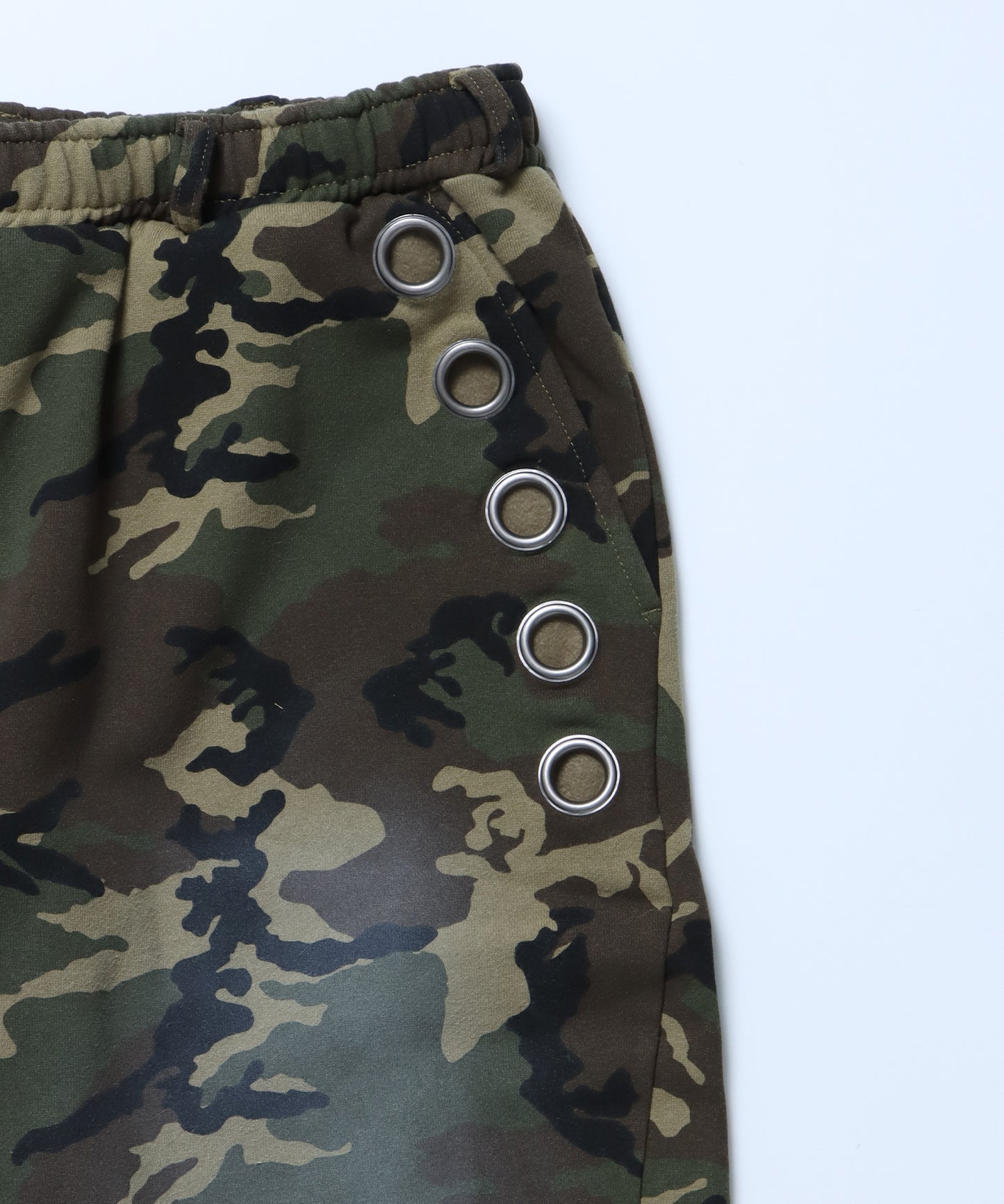 sqnz fade sweat pants / スウェット パンツ 加工 ハトメ スタッズ 裏起毛≪SET UP着用可能≫ 柄80