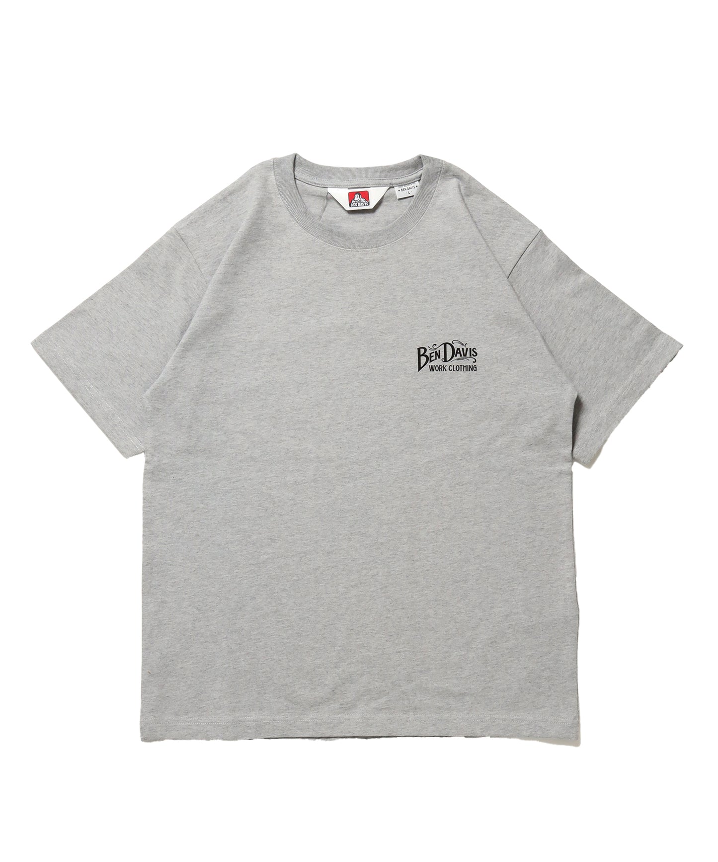 CLASSIC LOGO TEE / クラシックフィット Tシャツ 半袖 クルーネック プリント ワンポイント グレー