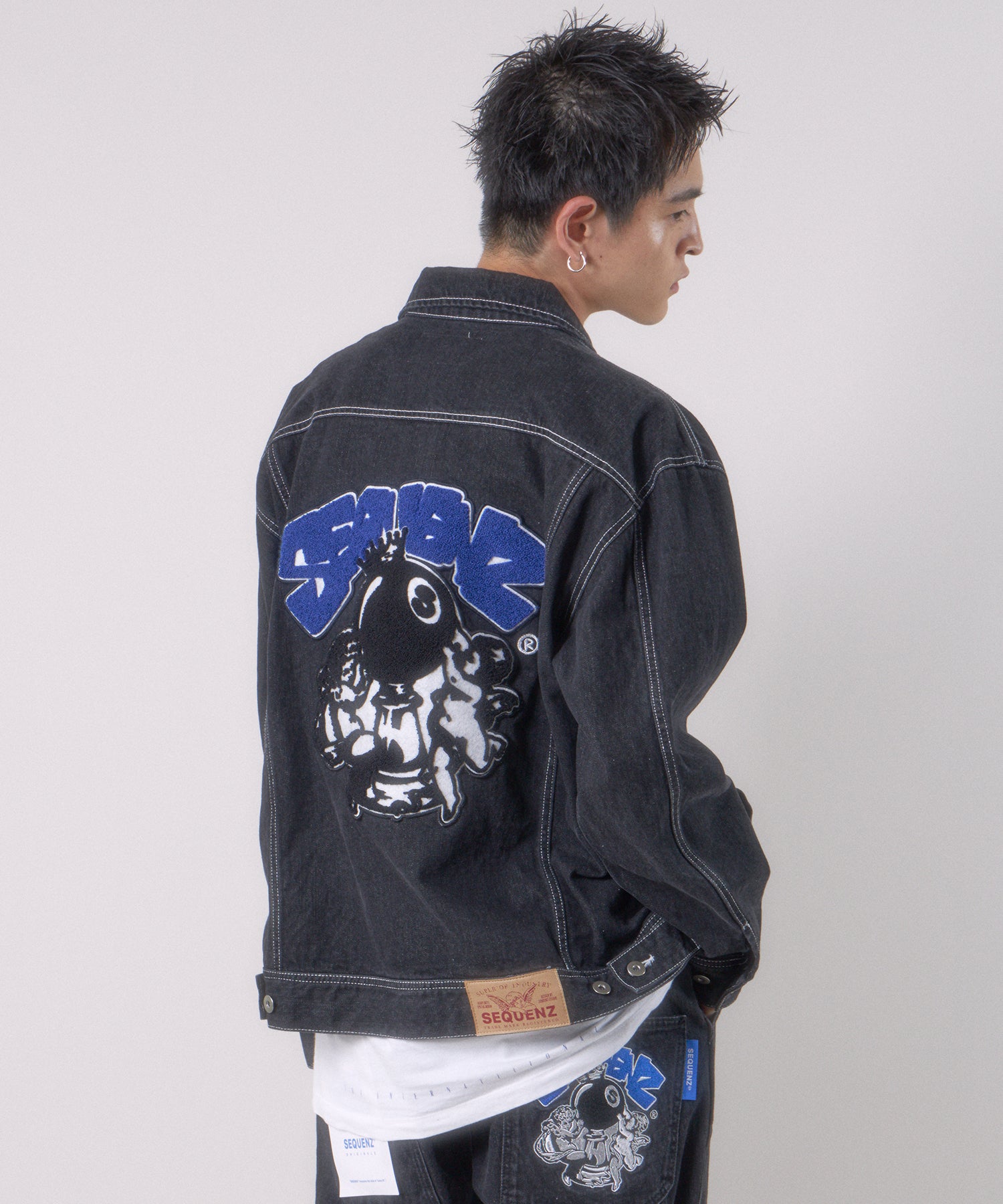 SEQUENZシークエンズ】 ANGELS DENIM JACKET / エイトボール サガラ