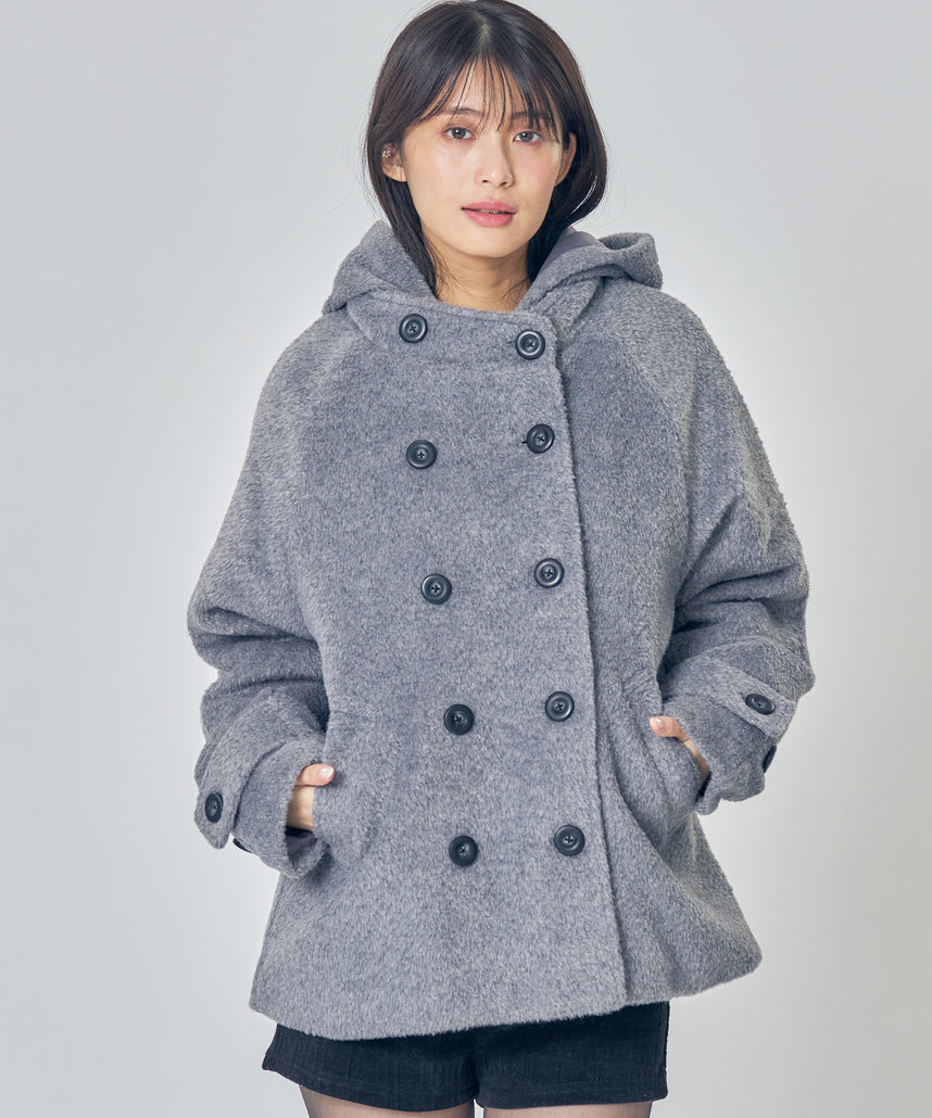 モデル：H157 Size:M　ライトグレー