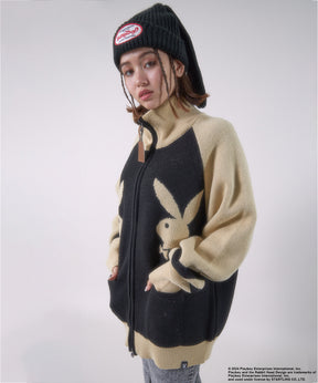 PB RAGLAN COWICHAN SWEATER / ニット オーバーサイズ ブロークコア シティガール シティボーイ ブラック