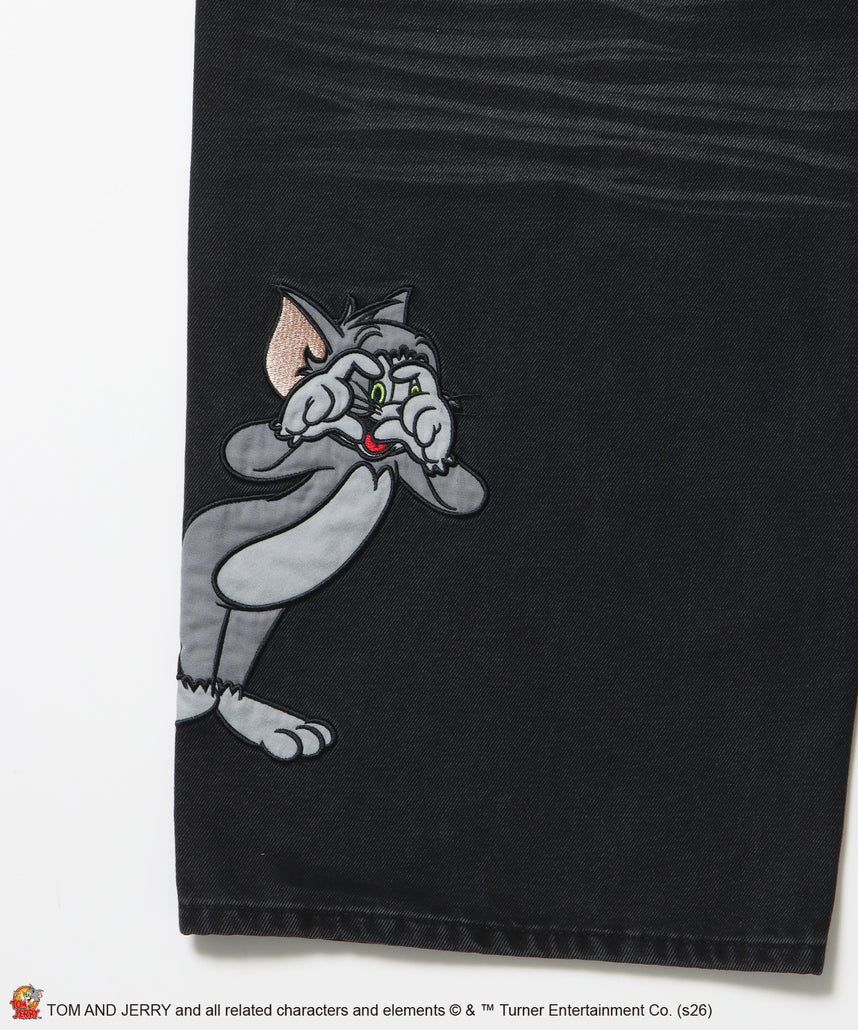 SEQUENZ（シークエンズ）】TJ JERRY AND TUFFY LOOSE DENIM / トムと