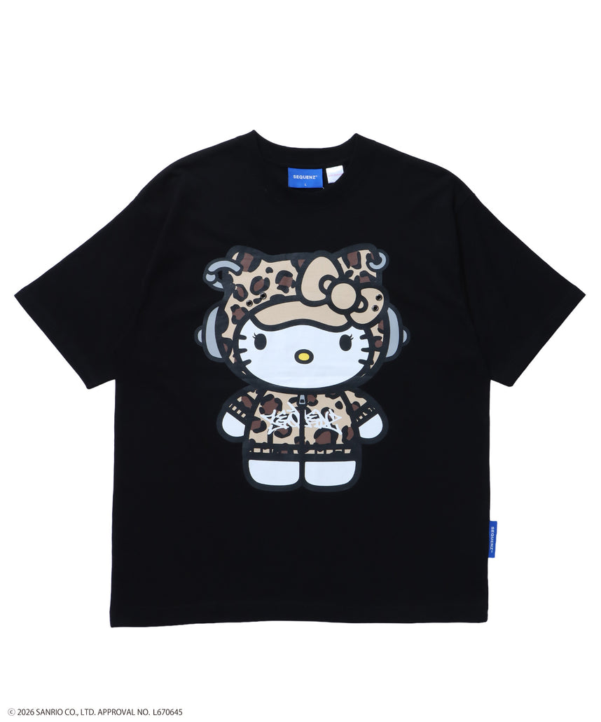 ◎今月限定値下げ中◎ジャスティンwith HelloKitty Lion meets KITTY コラボTシャツ（HELLO 新日本プロレス×ハローキティ ポケットTシャツ ミュージシャン