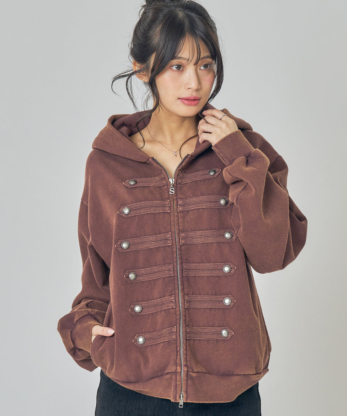 ※WEB限定 / ナポレオンジップパーカー / sqnzU naporeon p/k