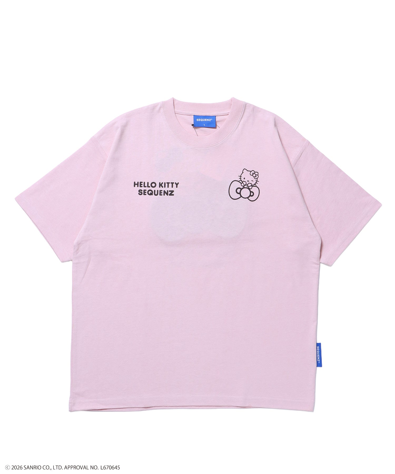 sqnz（エスキュンズ）】HK EMBROIDERY KITTY TEE / ハローキティ