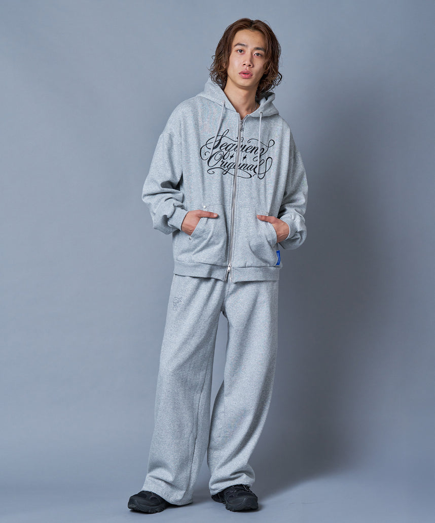 SEQUENZ（シークエンズ）】SQNZ GLITTER SWEAT PANTS / グリッター