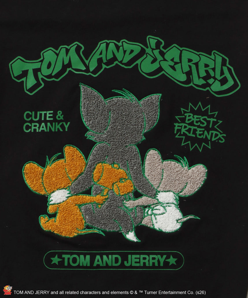 SEQUENZ（シークエンズ）】TJ BEST FRIENDS! EMB. TEE / トムと