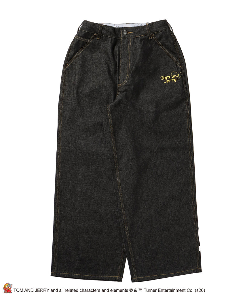 SEQUENZ（シークエンズ）】TJ JERRY AND TUFFY LOOSE DENIM / トムと