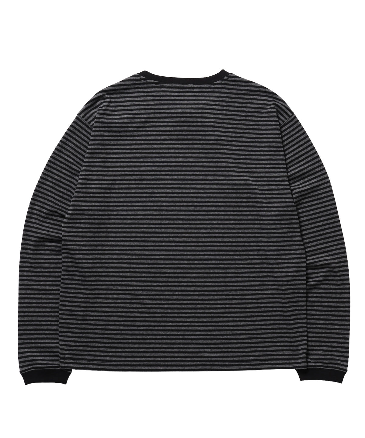 ※WEB限定 / ぼかしプリントヘンリーネックロンT / sqnzU BORDER L/S TEE 柄84