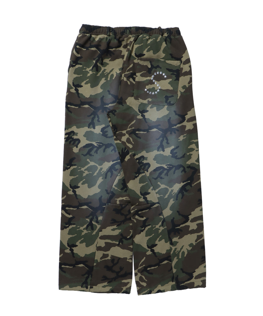 sqnz fade sweat pants / スウェット パンツ 加工 ハトメ スタッズ 裏起毛≪SET UP着用可能≫ 柄80