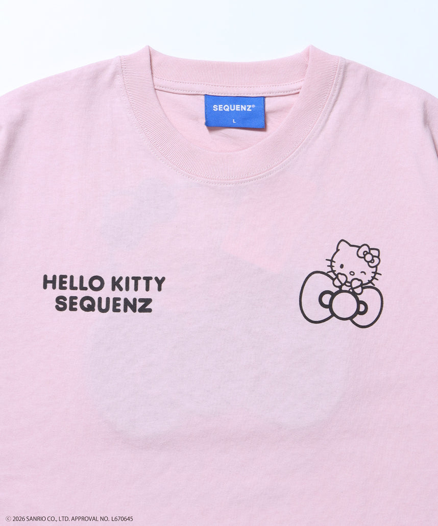 sqnz（エスキュンズ）】HK EMBROIDERY KITTY TEE / ハローキティ