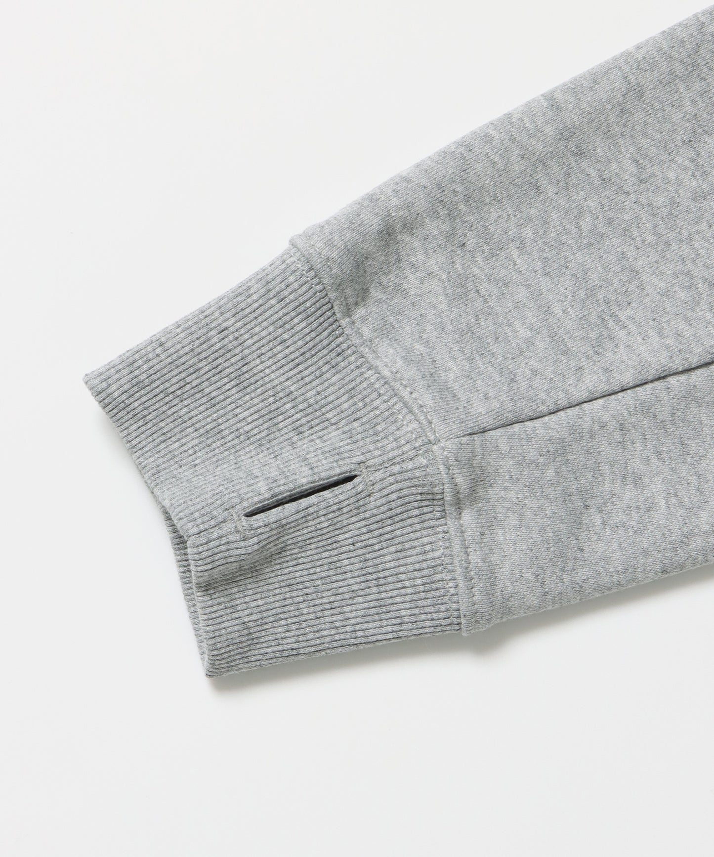 sqnz star shoulder sweat ladies / レディース ワンショルダー スタッズ 裏毛 短丈 サムホール グレー