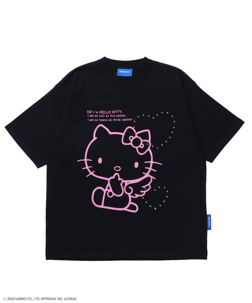 sqnz（エスキュンズ）】HK LOVE SEQUENZ TEE / ハローキティ キティ