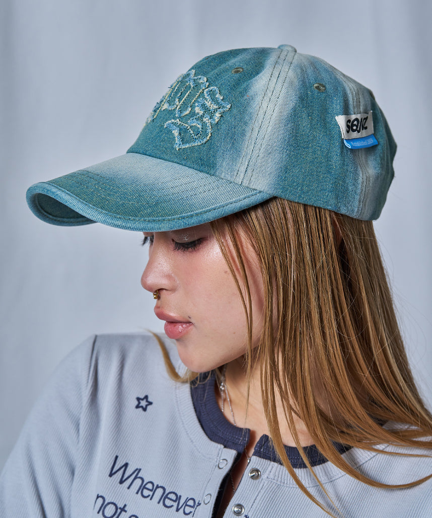 新品未開封未使用　ピンバッチ付きE.YAZAWAデニムメッシュキャップ EVISU(エヴィス) / メッシュキャップ/--/デニム/NVY/メンズ | 中古品の