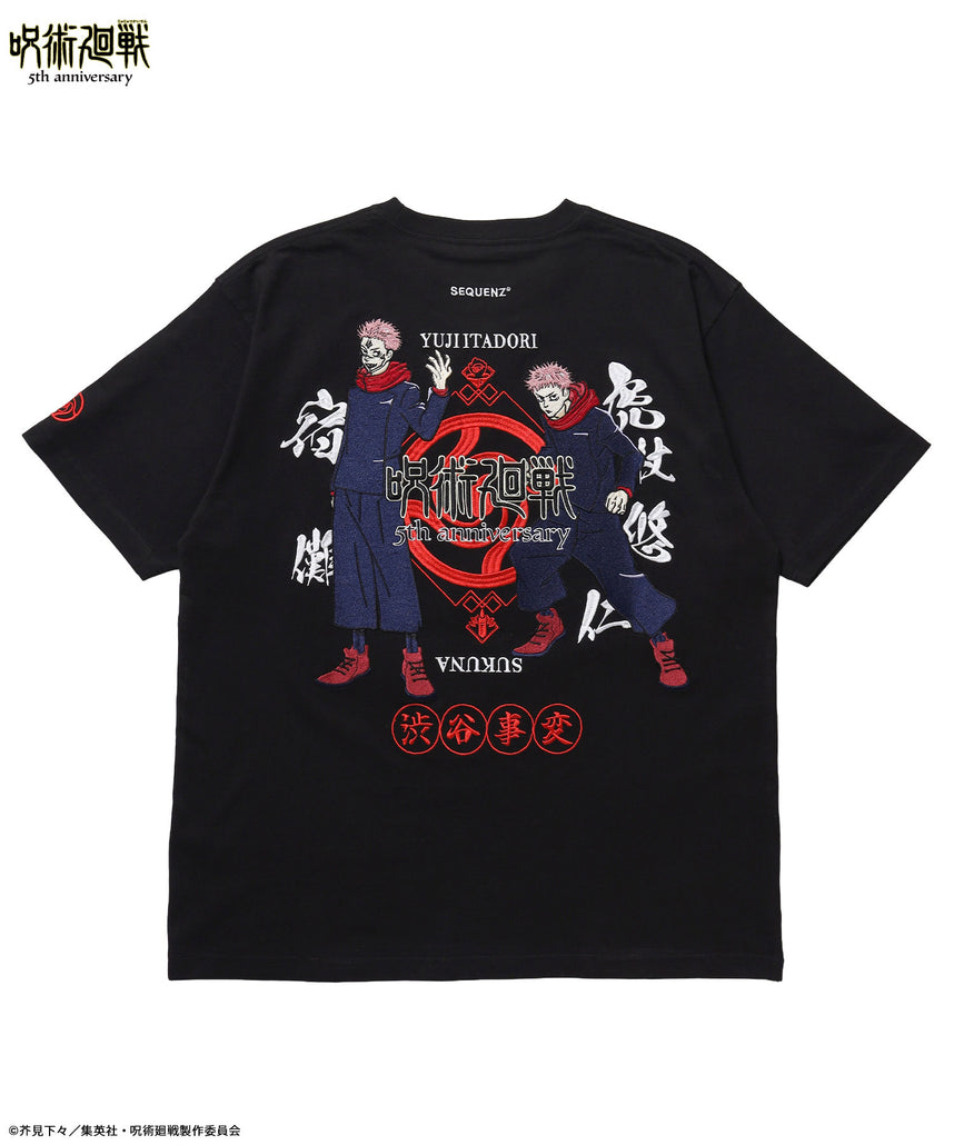 アニメ『呪術廻戦』5周年 渋谷事変 TEE ブラック